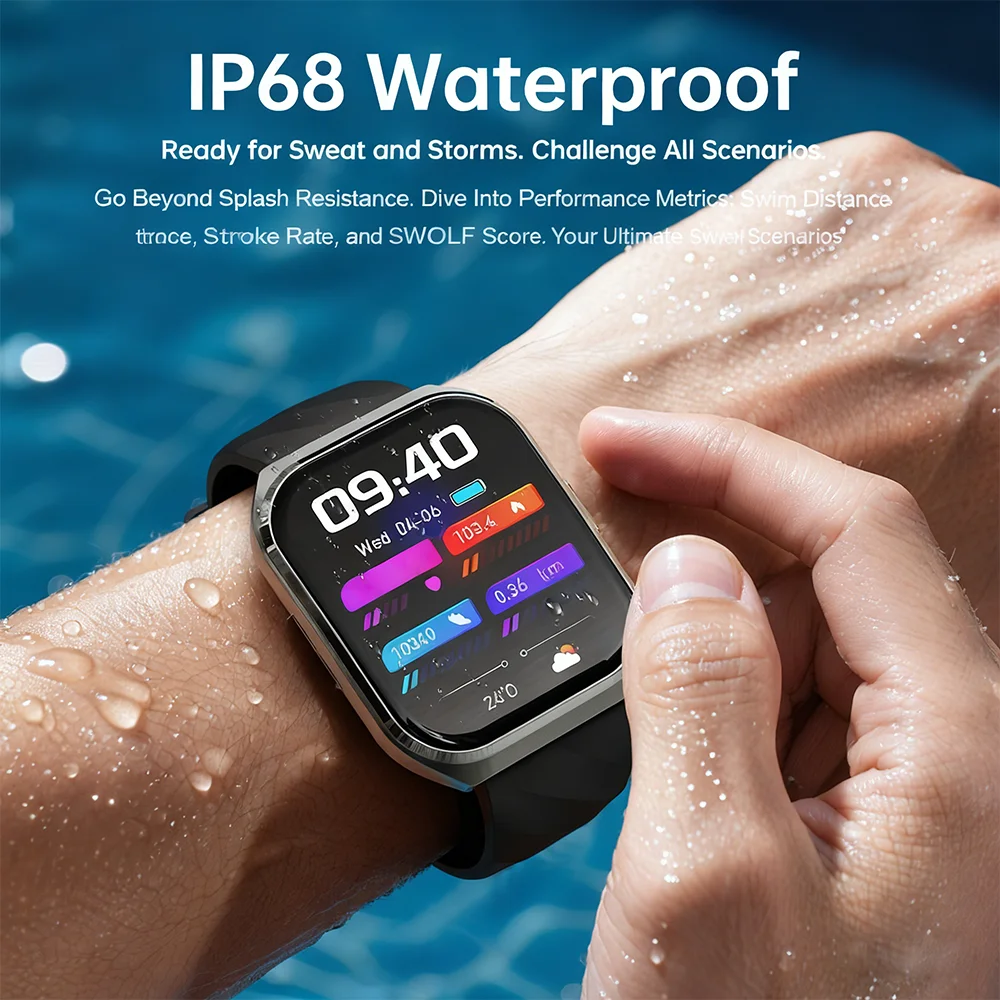 Waterproof Bluetooth Calling Smartwatch Men - Image 1