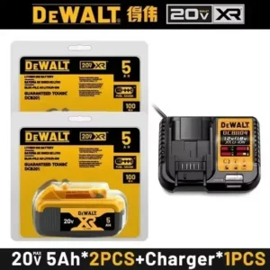 DEWALT 20V 6000mAh Battery Power - Thumbnail Image 5