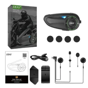 Waterproof Motorcycle Helmet Bluetooth Intercom Device