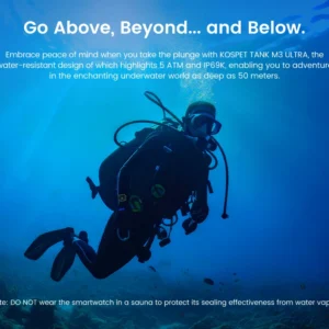 GPS Smartwatch For Men Waterproof - Thumbnail Image 5