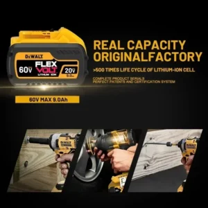 DeWalt Batteries 20V 9000mAh - Thumbnail Image 5