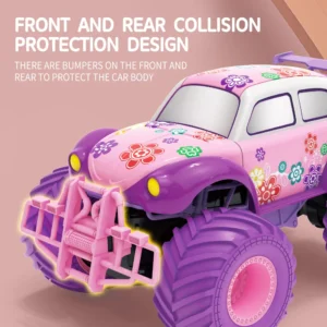 Pink RC Stunt Climbing Pickup Truck - Thumbnail Image 2