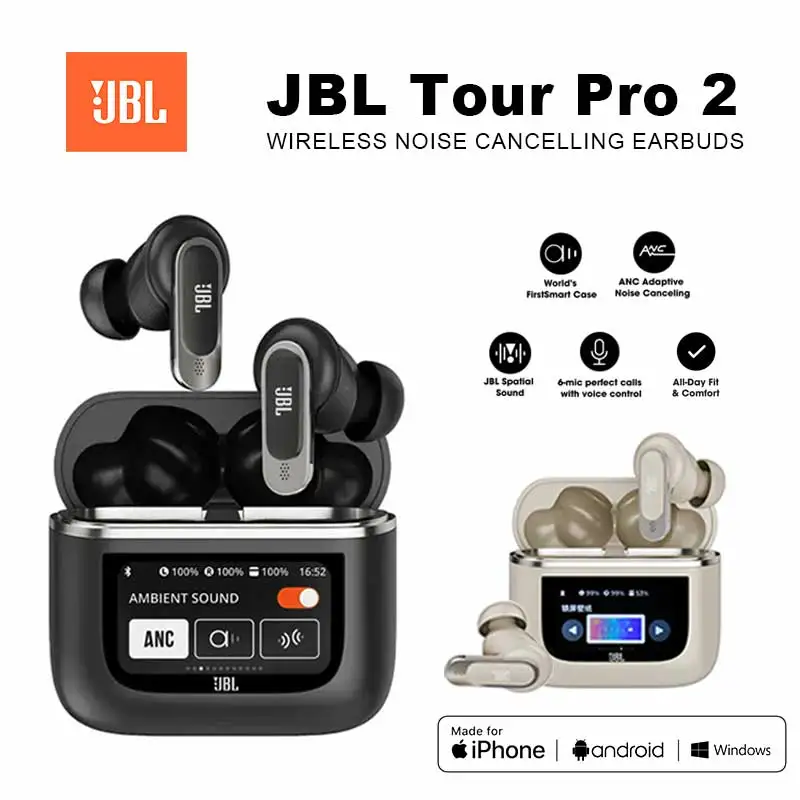 JBL Wireless Noise Cancelling Earbuds - Image 1