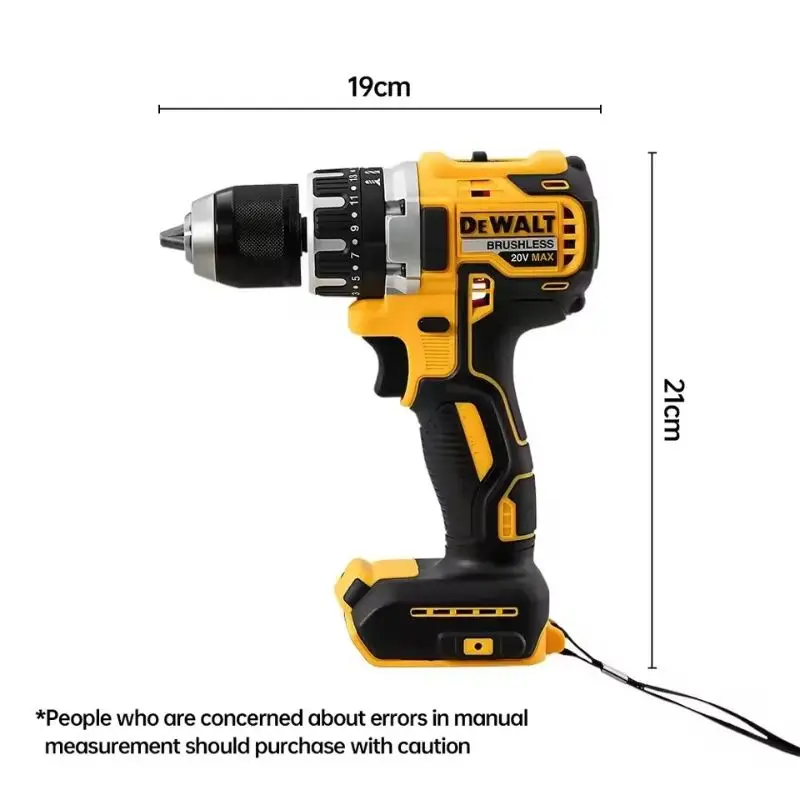 DeWalt Brushless Impact Electric Drill Multifunctional Cordless Screwdriver - Image 2