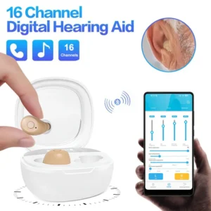 Rechargeable Noise Cancelling Hearing Aids