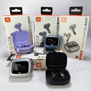 JBL Live Beam 3 Wireless Noise Cancelling Earbuds - Thumbnail Image 2