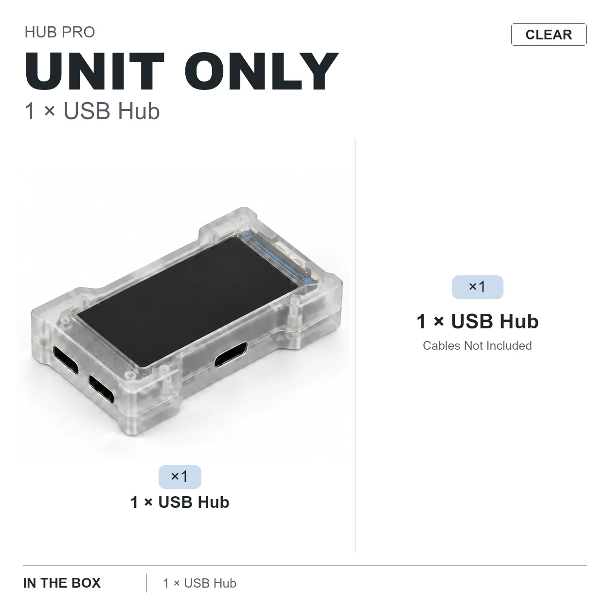 Gaming USB Hub with Display - Image 1