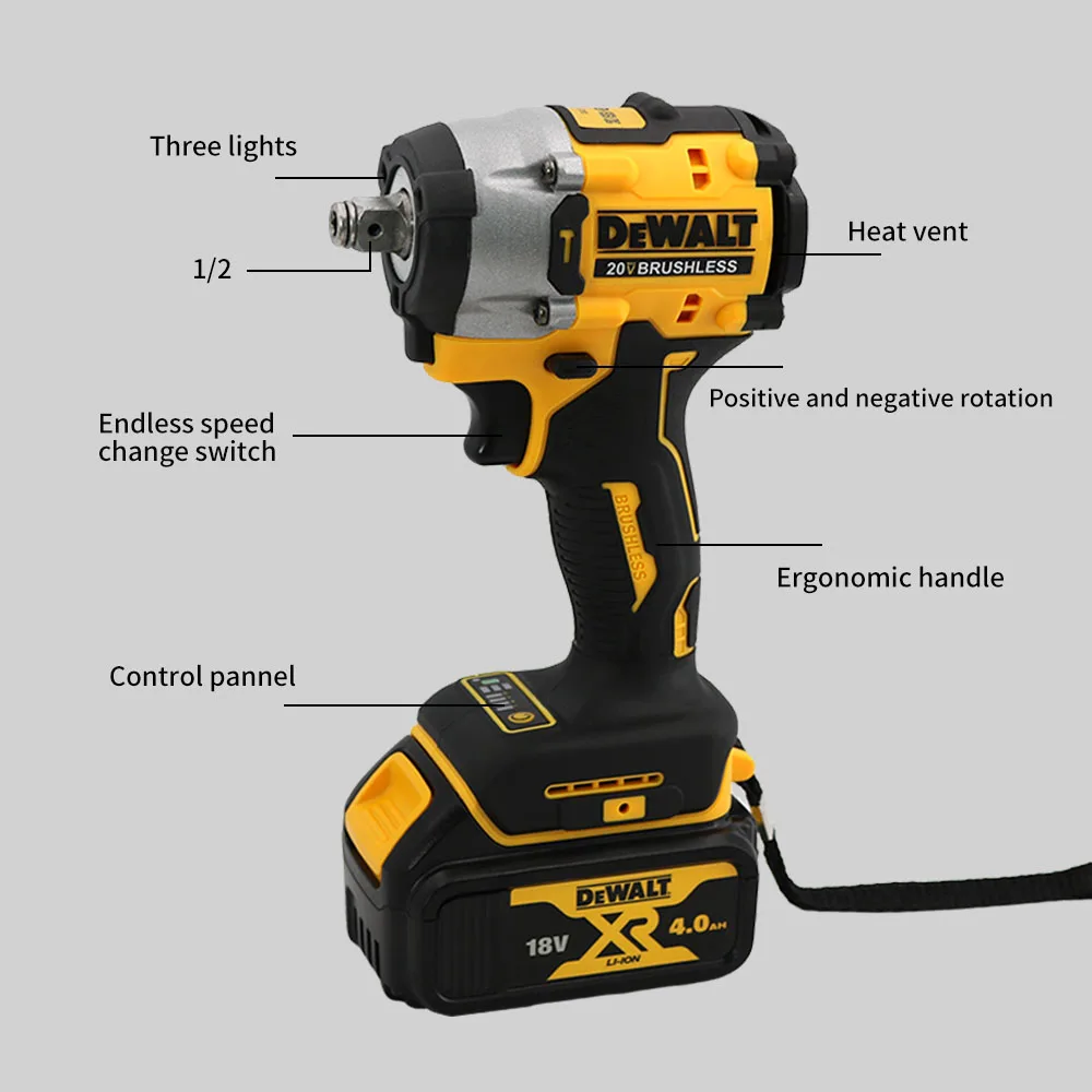 Cordless Brushless Impact Wrench - Image 4