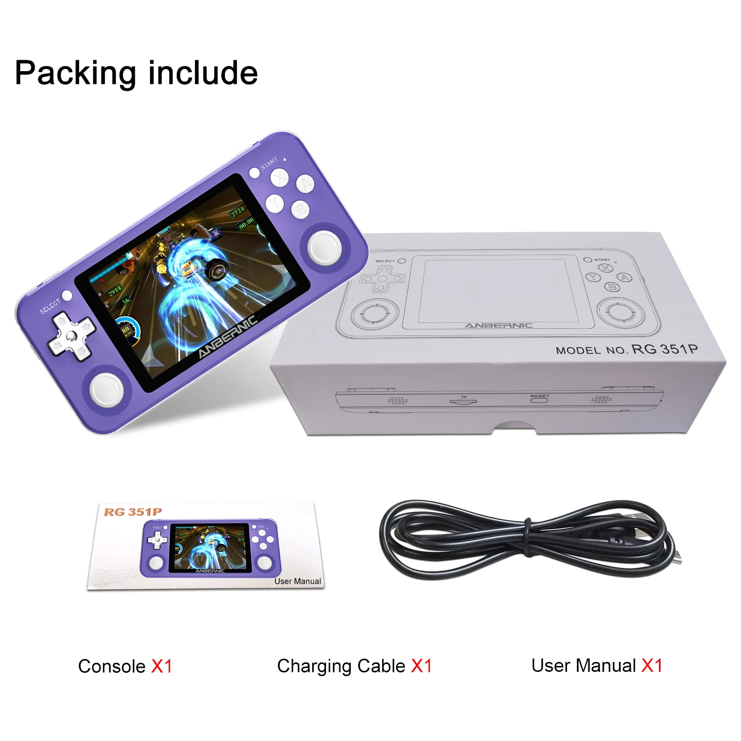 Handheld Retro Game Console 2500 Classic Games - Image 9