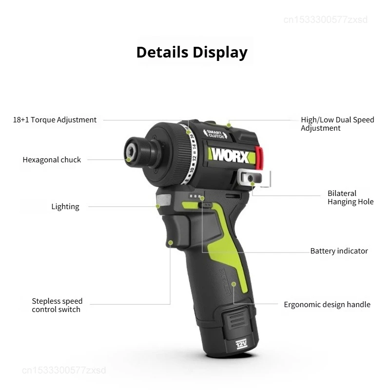 Cordless Driver Drill Brushless Electric Impact Screwdriver - Image 3