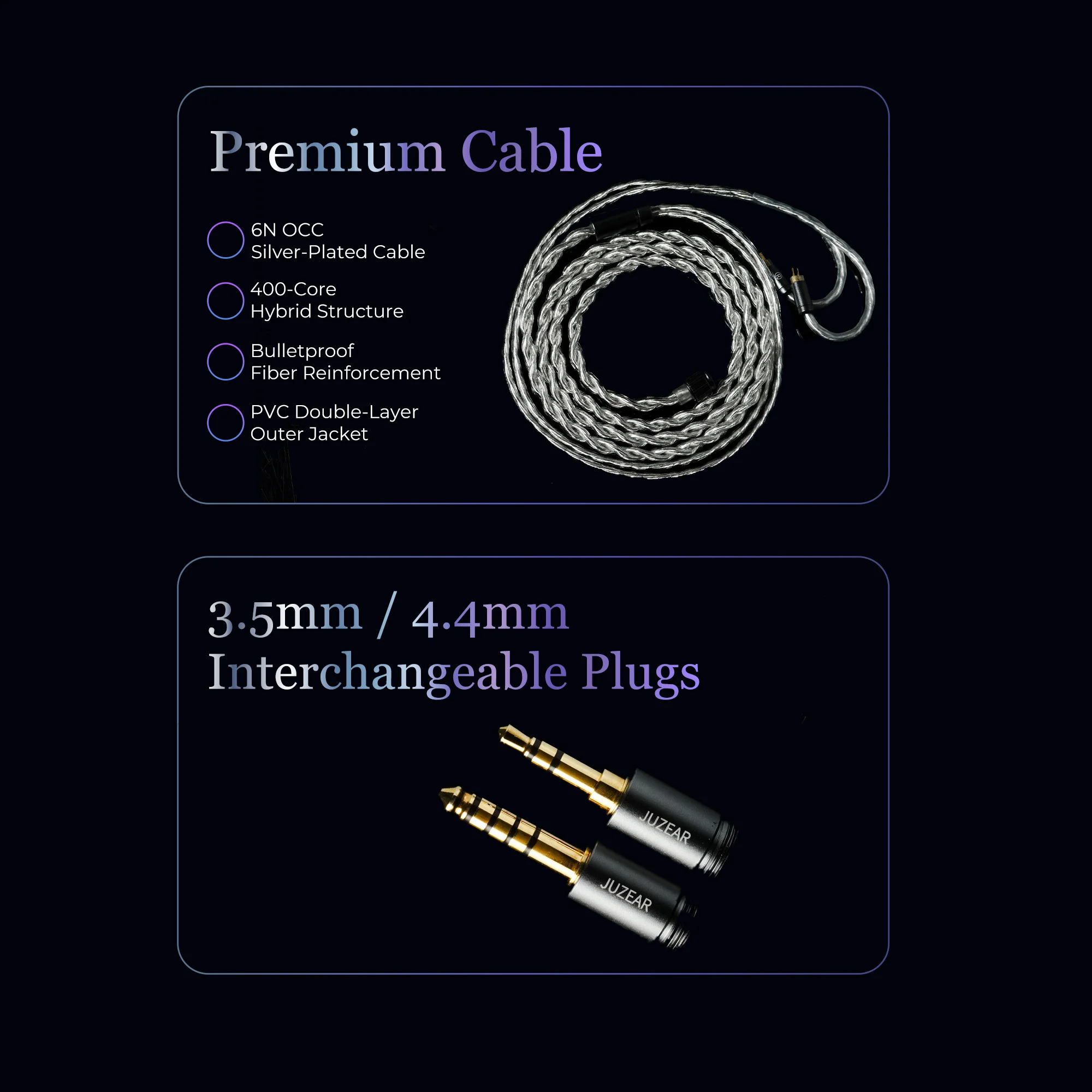 4-Way Crossover HiFi IEM Earphones - Image 4