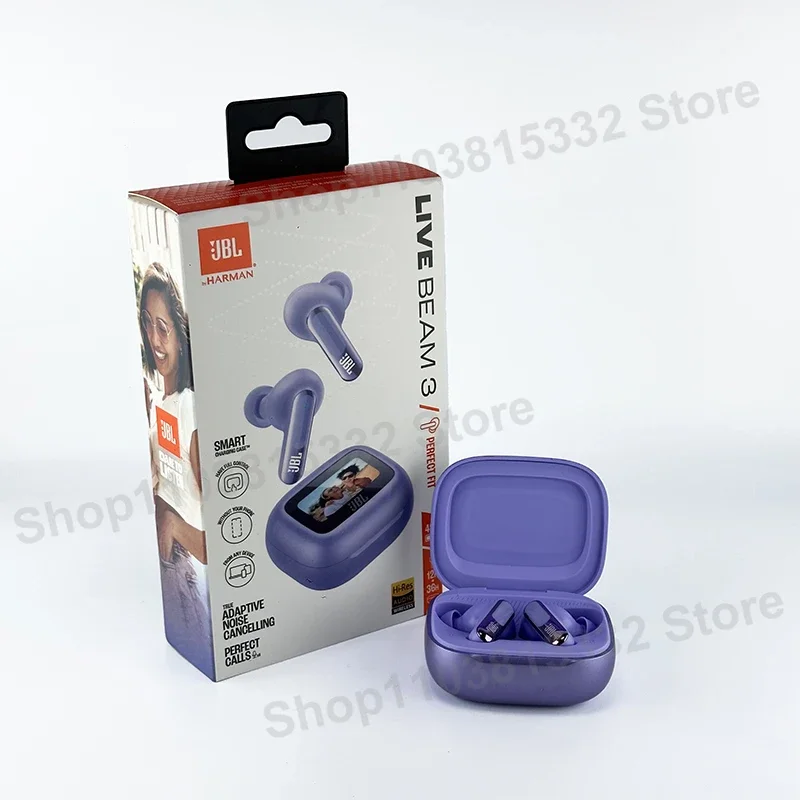 JBL Live Beam 3 Wireless Noise Cancelling Earbuds - Image 4