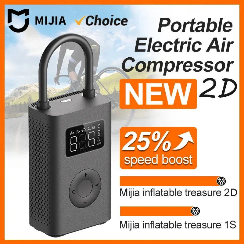 150PSI Mini Portable Air Compressor - Image 1